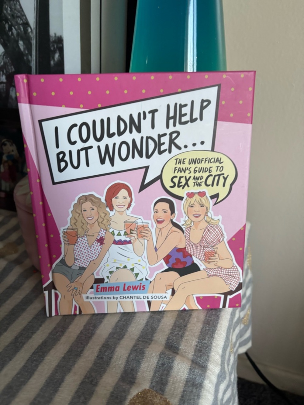 Emma Lewis Pink Illustrated Hardcover Guide - "I Couldn’t Help But Wonder..."